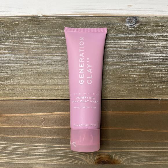 Generation Clay Urban Defence Purifying Pink Clay Mask 2.54 fl oz NEW Sealed - Picture 1 of 4